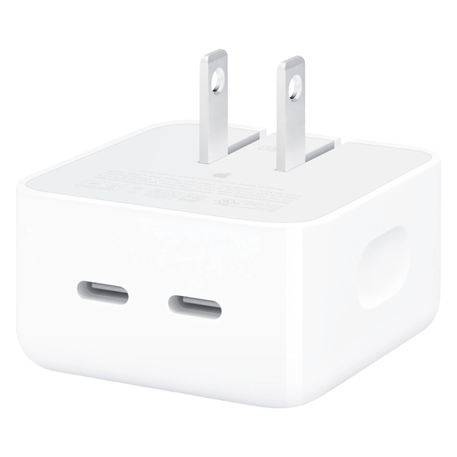 35W Dual USB-C Port Compact Power Adapter
